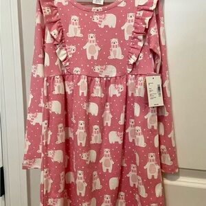 Gymboree girls size 7 Polar Bear dress NWT